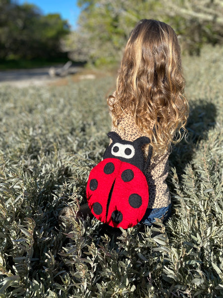 Ladybug Felt Kid's Bag