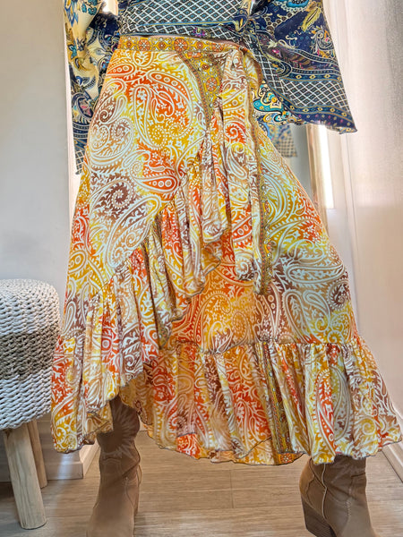 Anaya Wrap Skirt