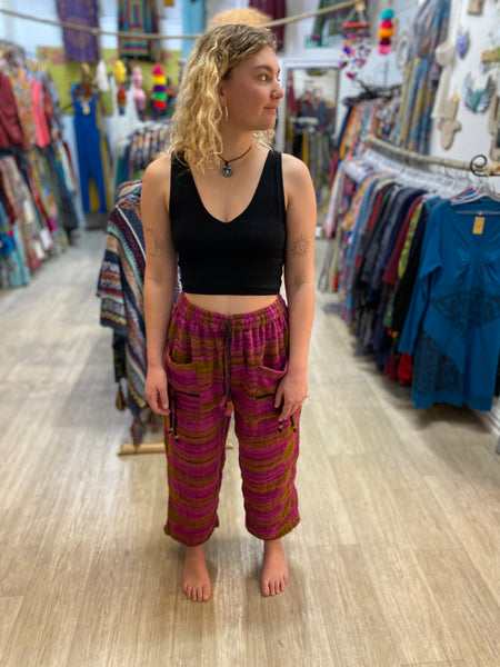 Hippie Woolen Pants