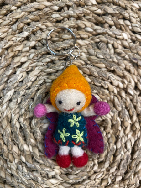 Fairy Felt Keyring