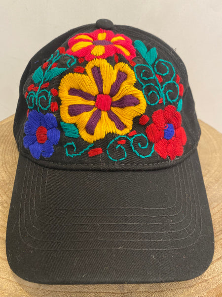 Hand Embroidered Mexican Cap