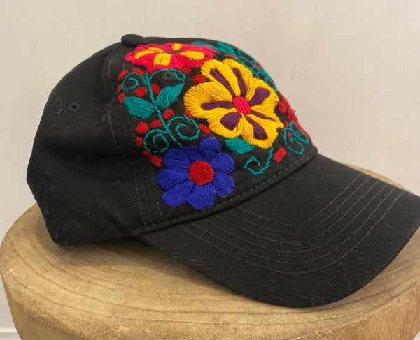 Hand Embroidered Mexican Cap