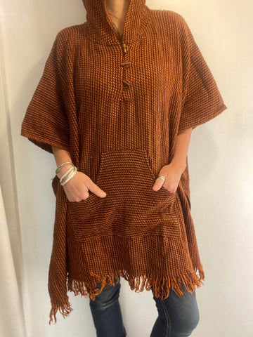 Hooded Poncho