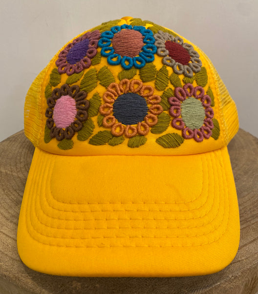 Hand Embroidered Mexican Cap