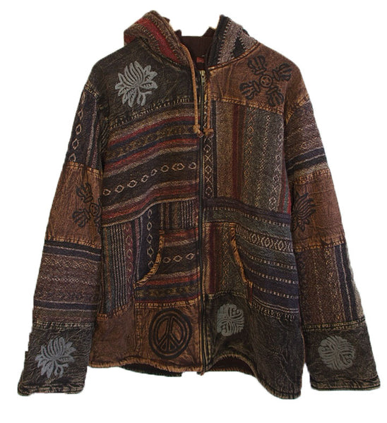 CHAMBA BROWN JACKET