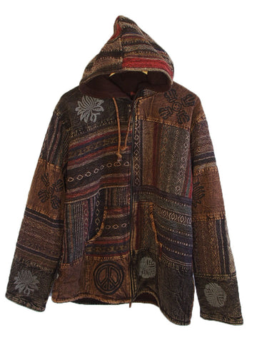 CHAMBA BROWN JACKET