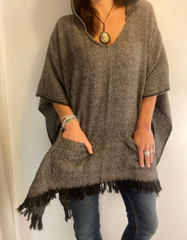 Hooded Poncho