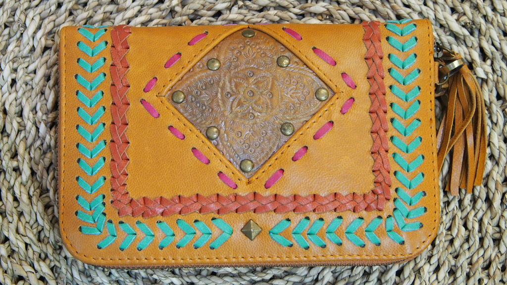 Boho Tan Wallet