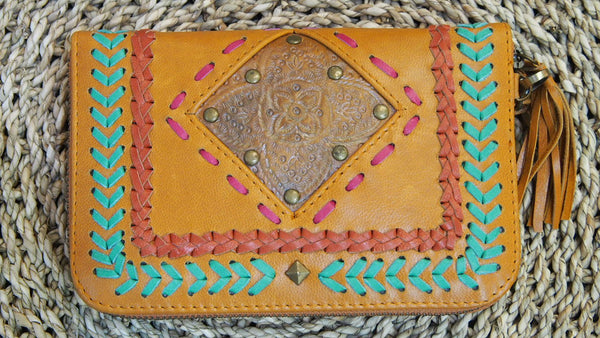 Boho Tan Wallet