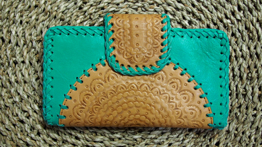 Boho Sofia Turquoise Wallet