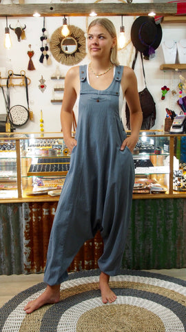 Harem Pants/ Drop Crotch Dungarees