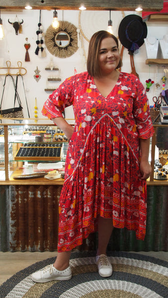 Boho Long Babydoll