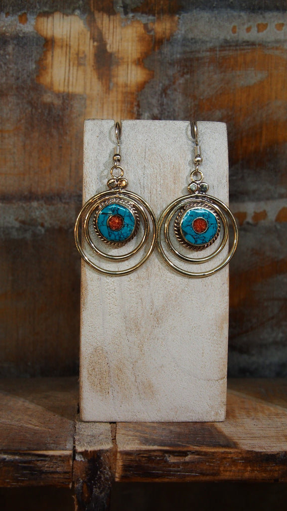 Tibetan earrings